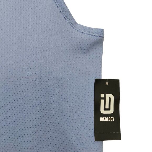 Ideology Tank Top Womens Large Blue Open Back Breathable Lightweight Athletic - Picture 7 of 10